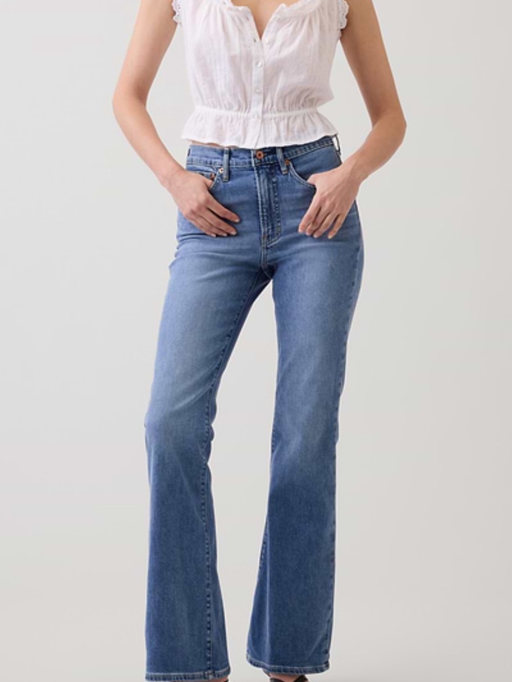Gap 70s Flare High Rise Jeans